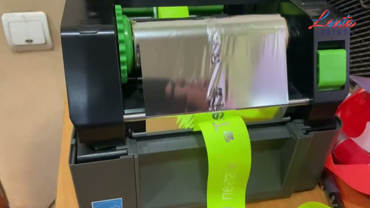 Печать лент на термотрансферном принтере