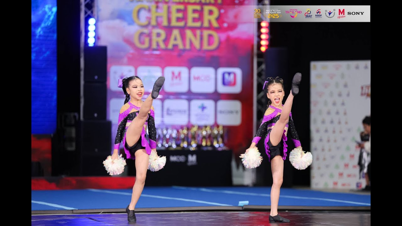 anna opal cheer mini pom association of thailand -cat 2025