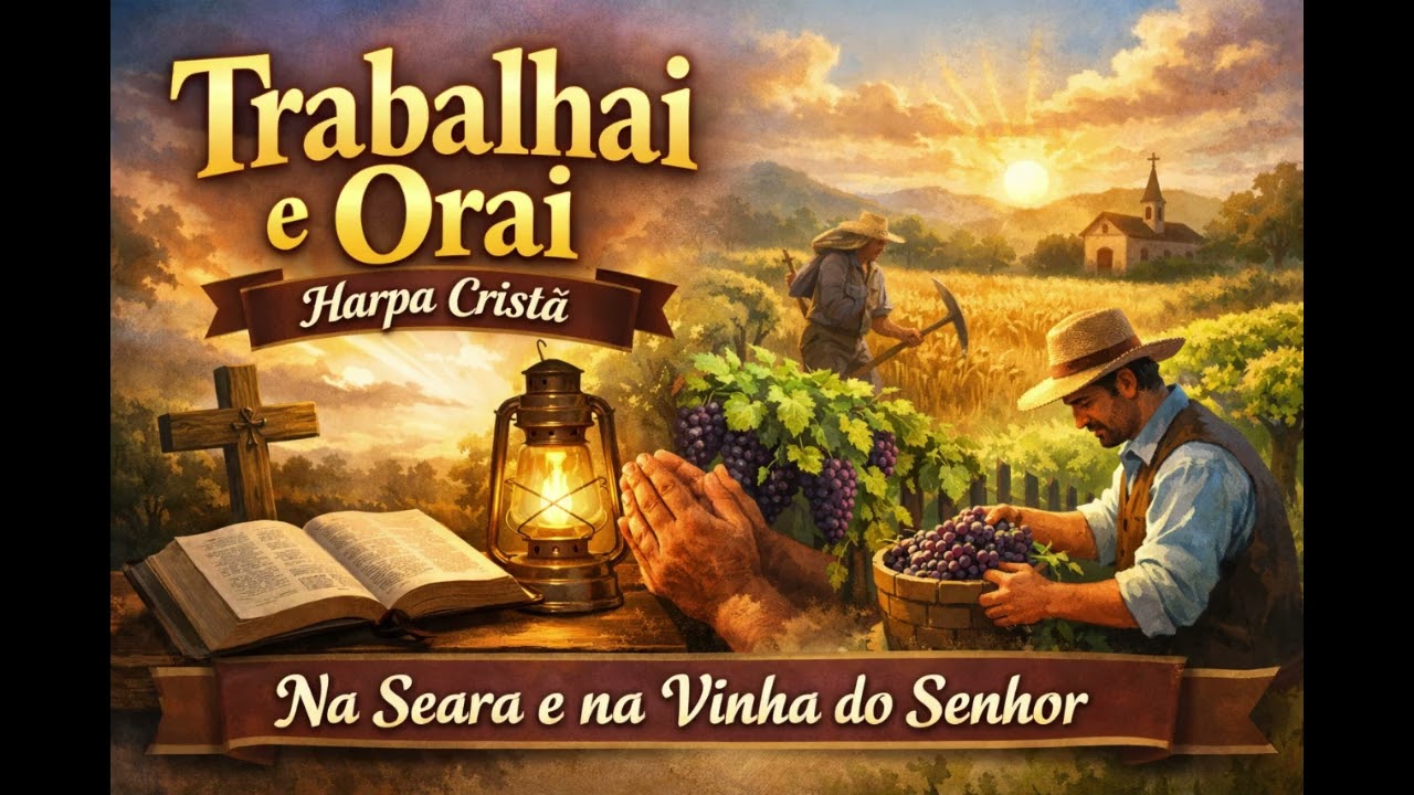 HARPA CRISTÃ 115 - Trabalhai e Orai #hino #musica #louvores #musicagospel #harpacristã