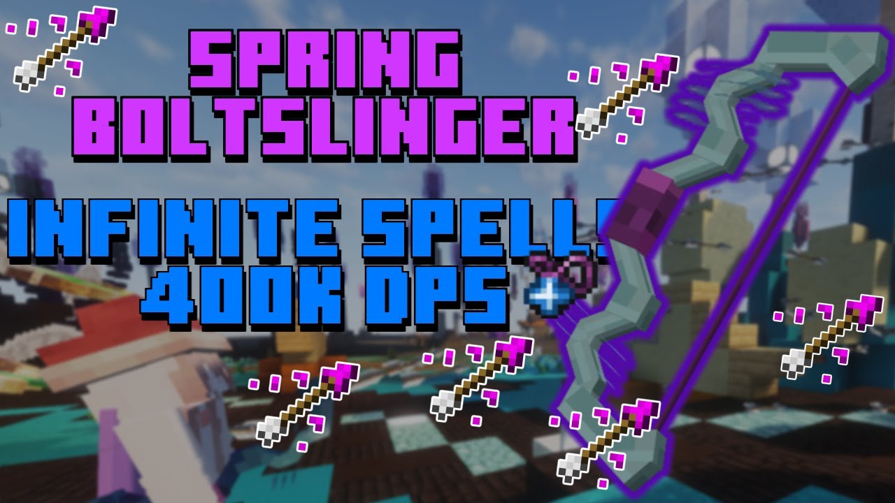 The Most Fun Build on Wynncraft | Spring Boltslinger WITH Infinite Spells