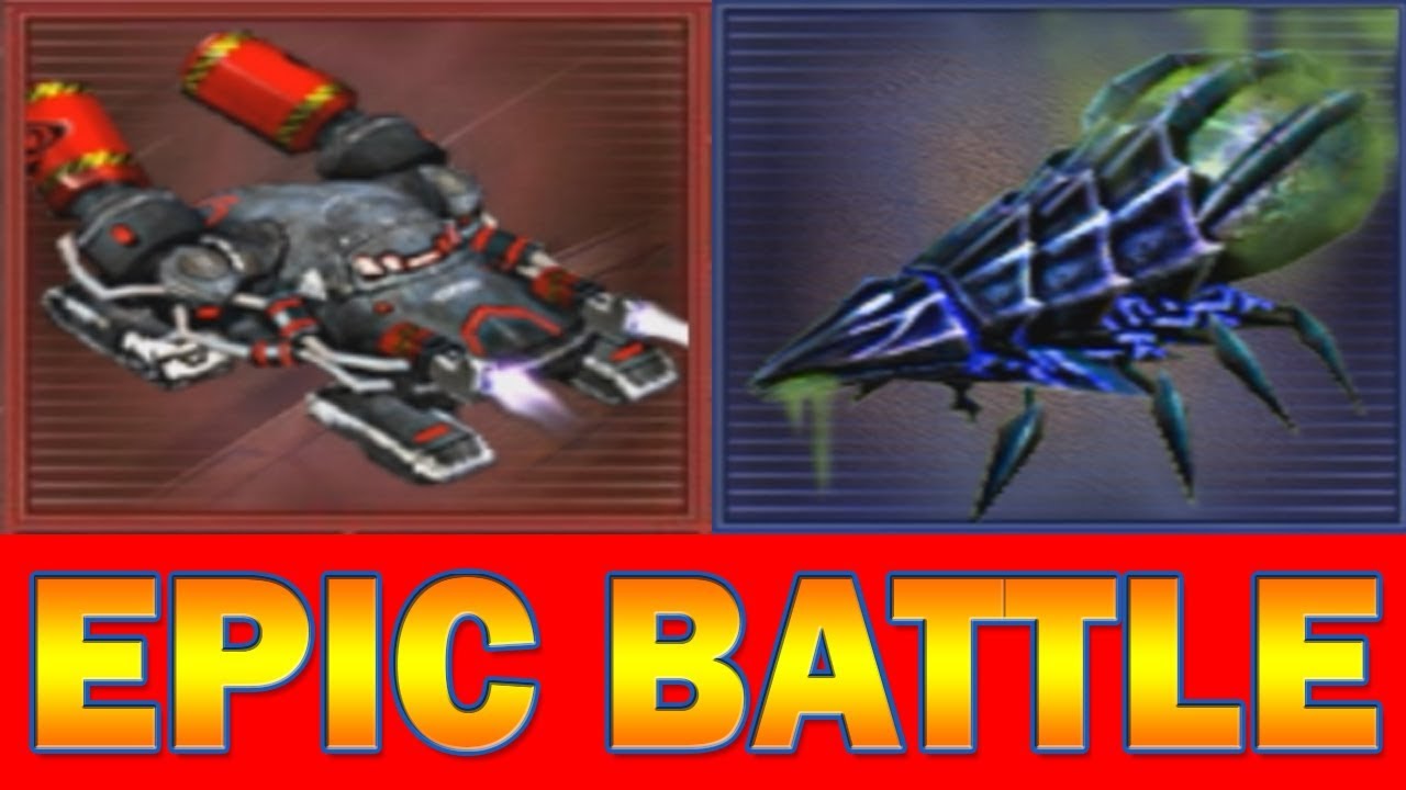 Nod Flame Tank vs Scrin Corrupter