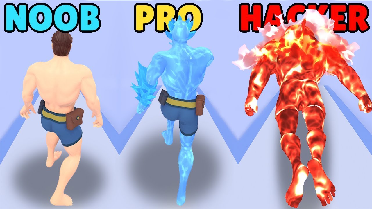 NOOB vs PRO vs HACKER in DNA Evolution 3D