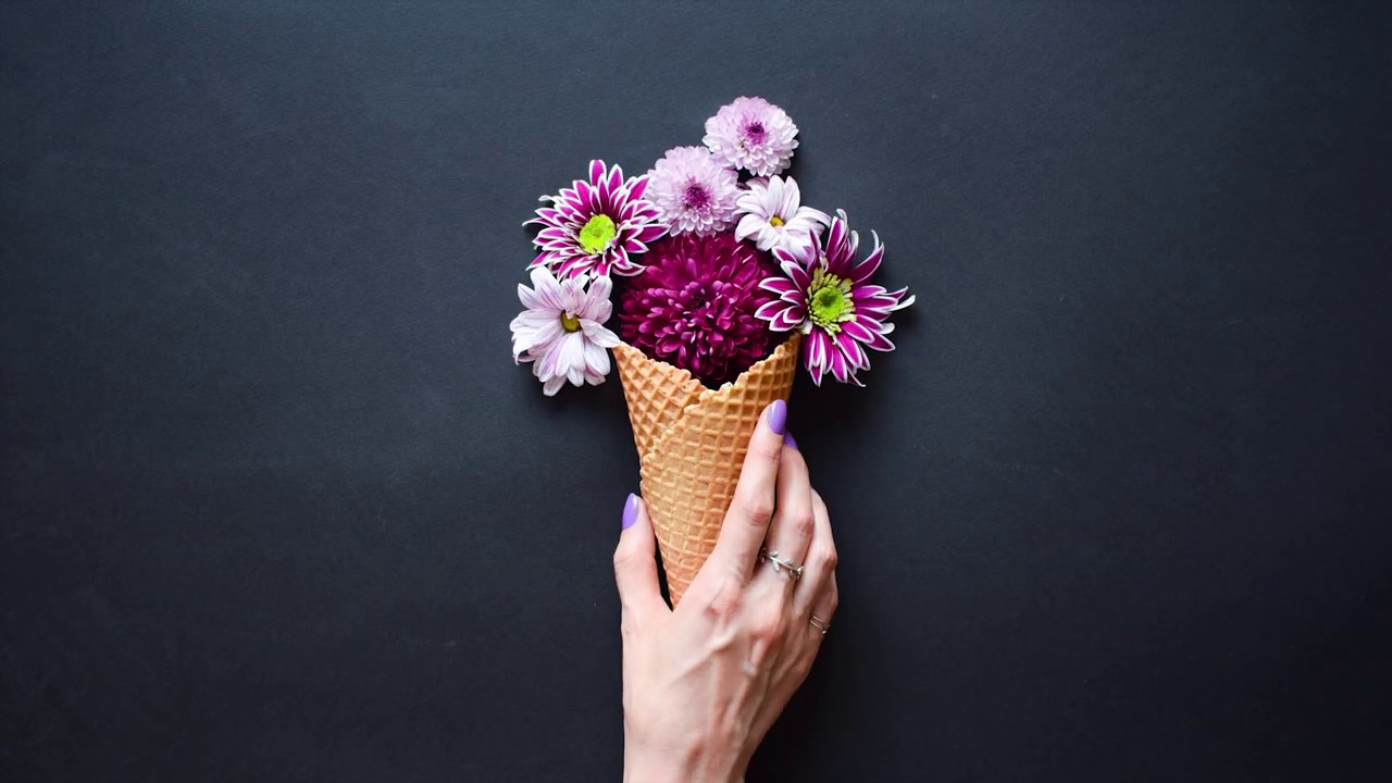 Flowers Ice Cream | Stop motion animation