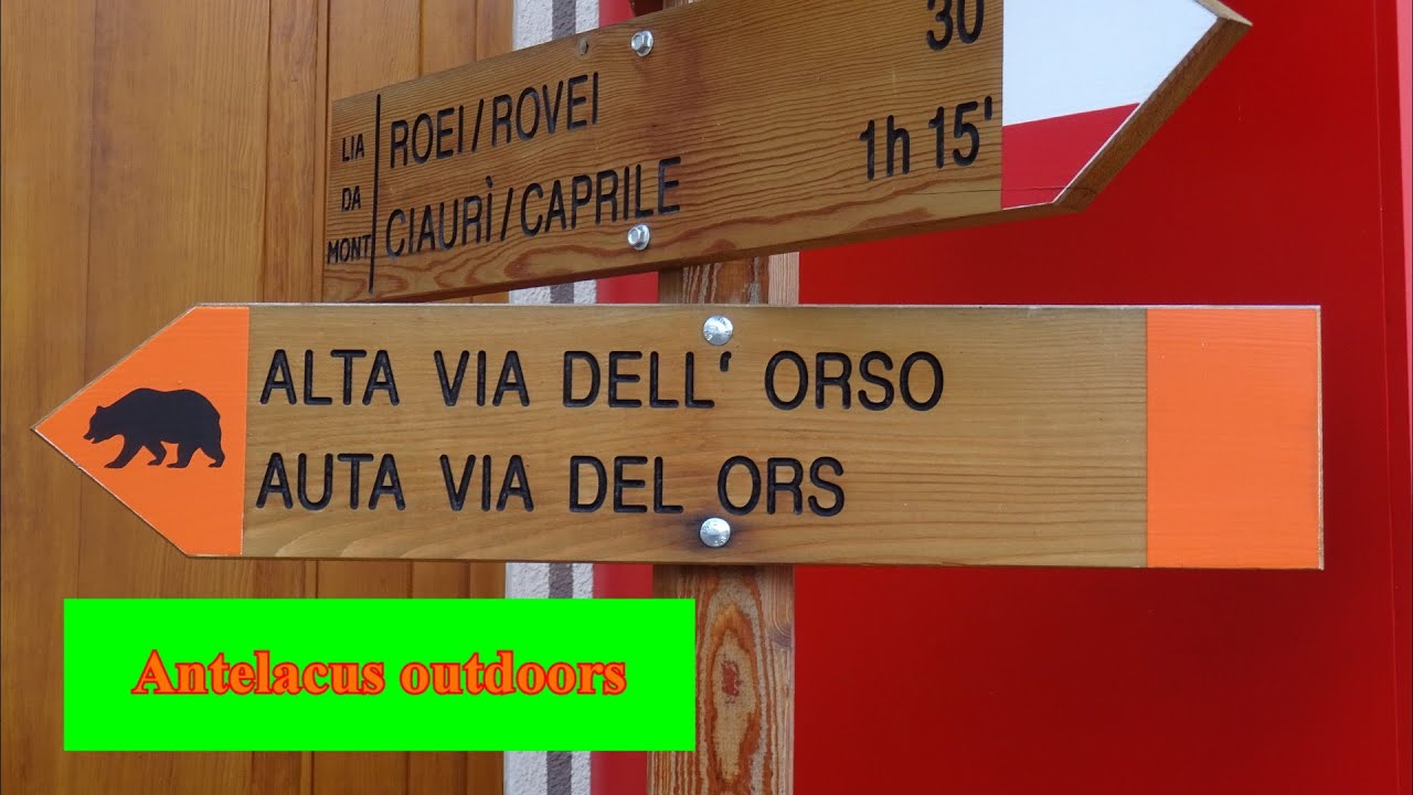 Alta Via dell'Orso - Da Colle Santa Lucia (Dolomiti di Zoldo), seguendo il libro La pelle dell'orso