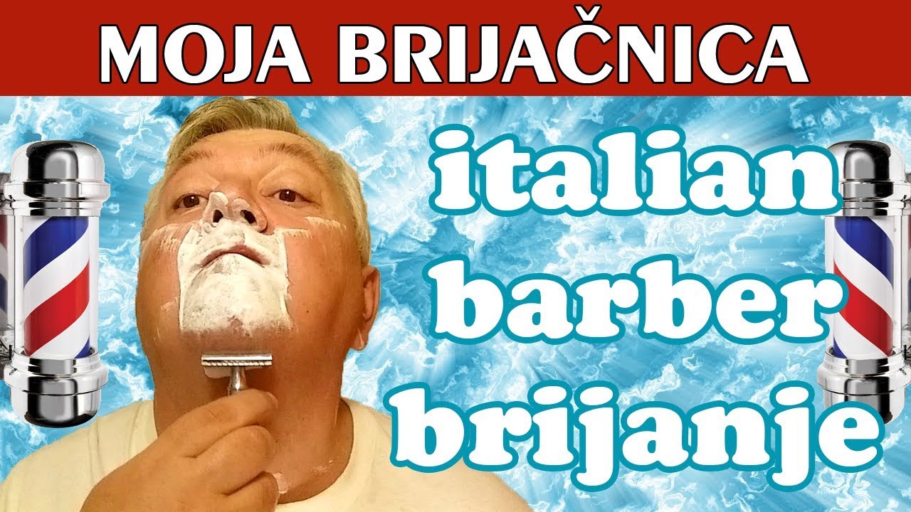 Brijanje - Italian barber Sandalwood | Edwin Jagger DE89 | Yaqi 28mm | Brion