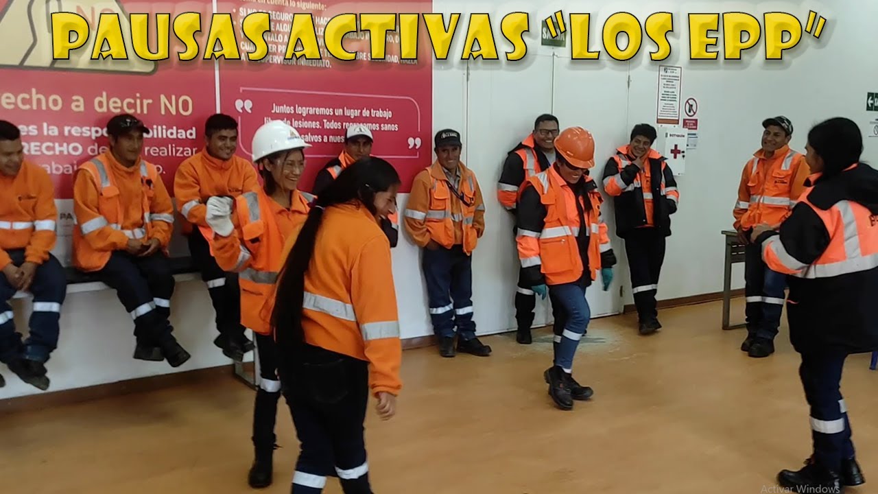 Pausas activas, los EPP
