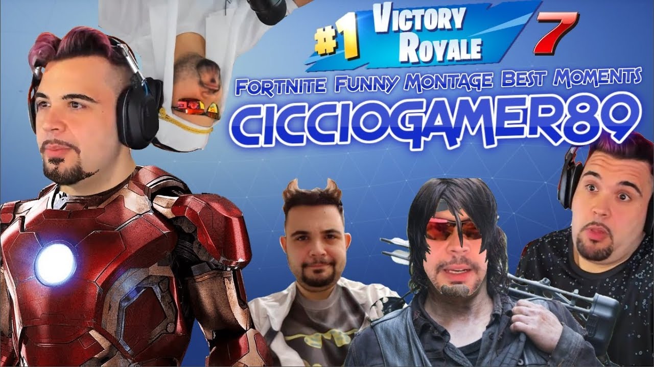 ♛ Momenti Divertenti cicciogamer89 Fortnite ♛ 7