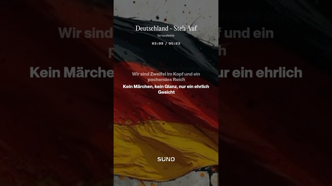 Deutschland - Steh Auf #musik #music #song #lyric #deutsch #new #musikentdecken 