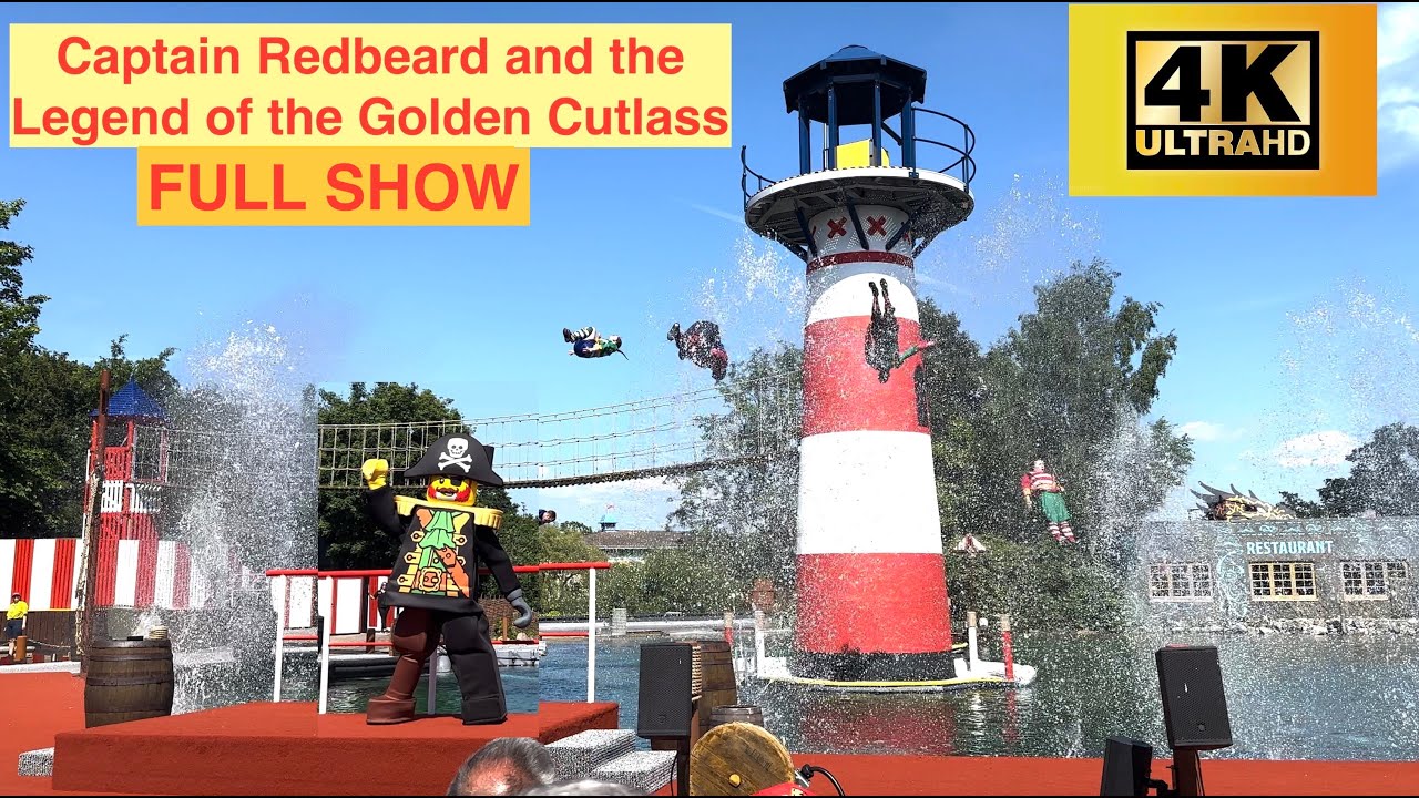 Captain Redbeard and the Legend of the Golden Cutlass - FULL SHOW (Pirates Of Skeleton Bay) - 4K