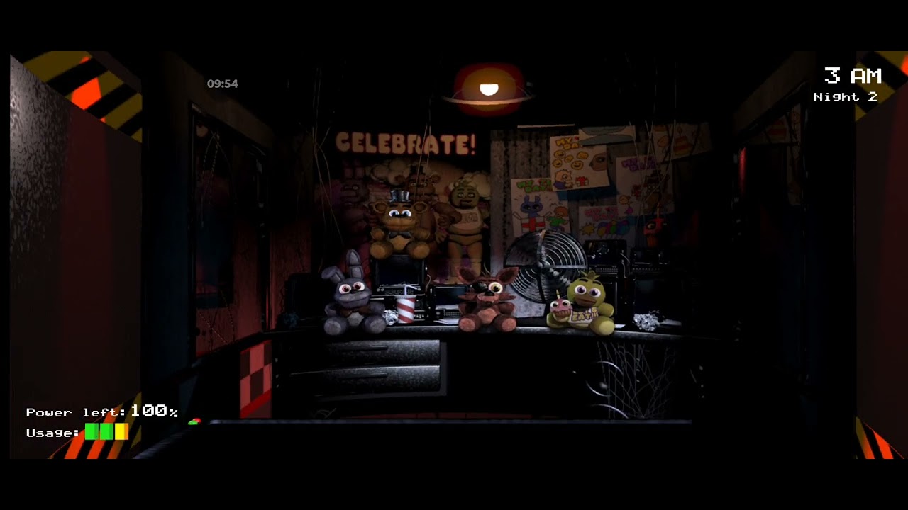 Fiquei com muito medo (fnaf chapter 1)
