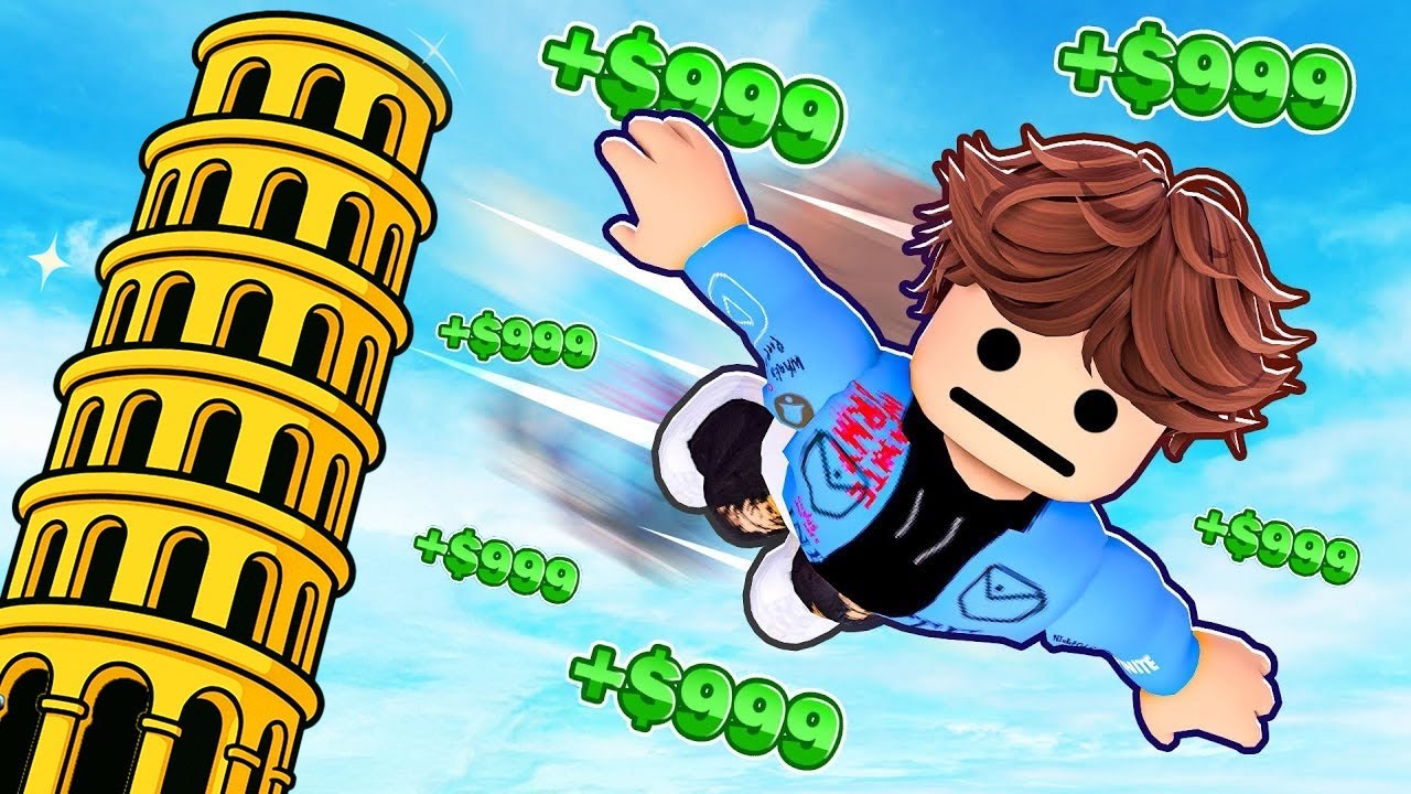 Making QUADRILLIONS in Roblox Climb and Jump Tower..