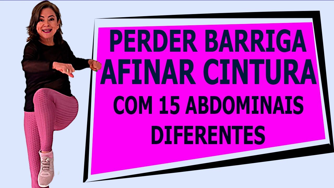 🔥 15 Abdominais em Pé para Afinar Cintura e Secar Barriga -  Vídeo 1096a