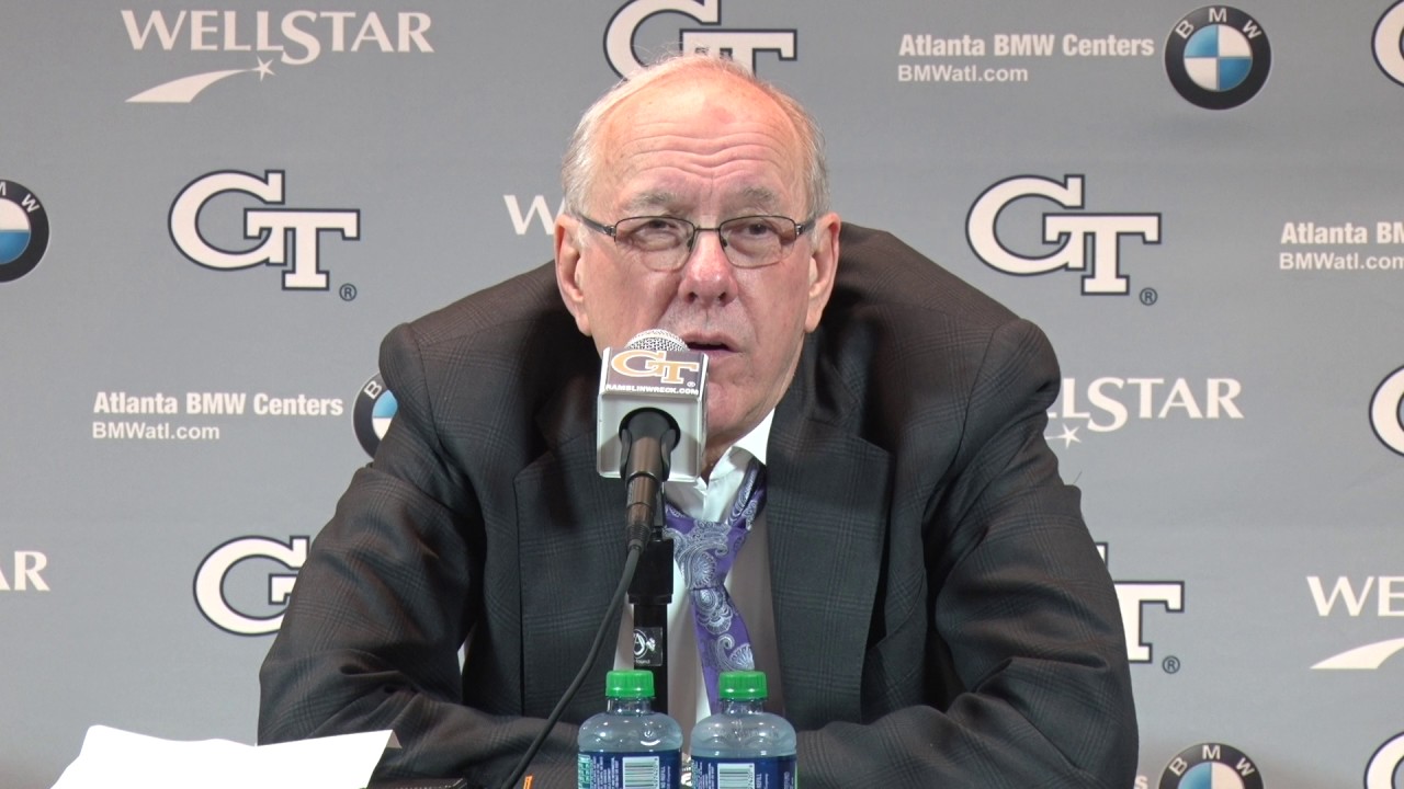 Coach Boeheim Press Conference | Syracuse vs. Georgia Tech