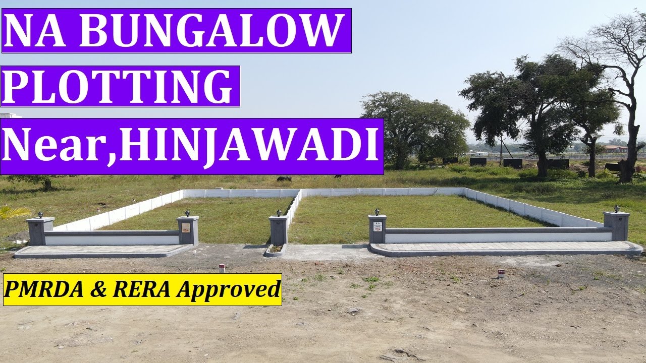 PMRDA SANCTION NA BUNGALOW PLOTTING 2000 Sq ft  3000 Sq ft ONWARDS NEAR HINJAWADI PUNE | DRONE TOUR