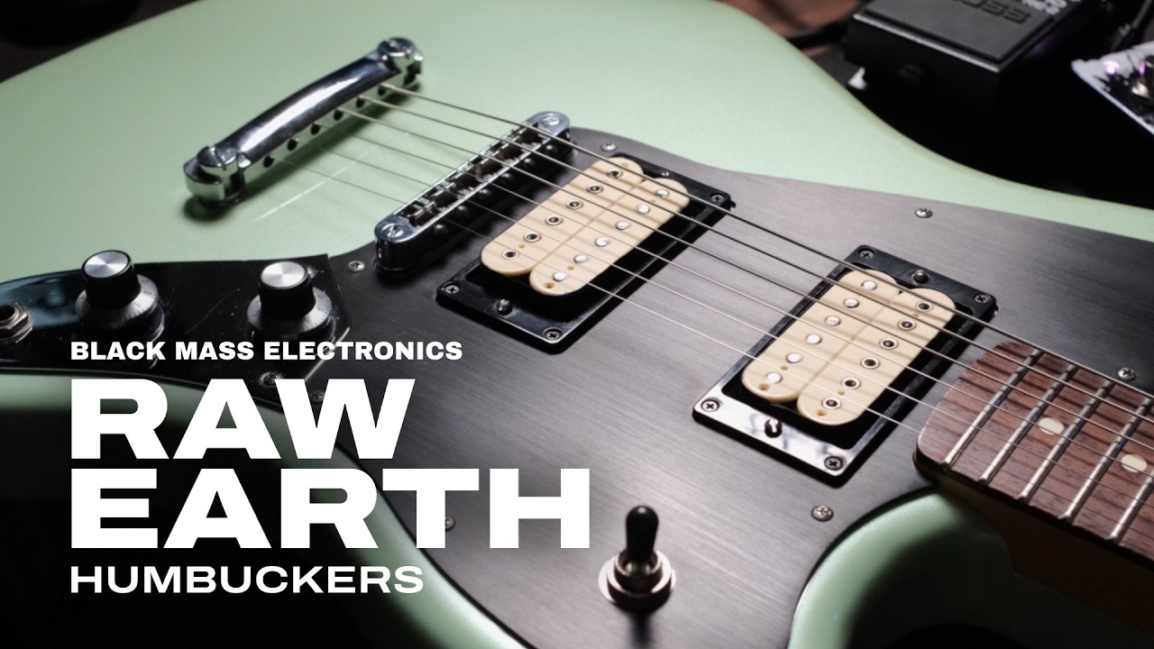 Black Mass Electronics - Raw Earth Humbucker Pickups // Full Demo