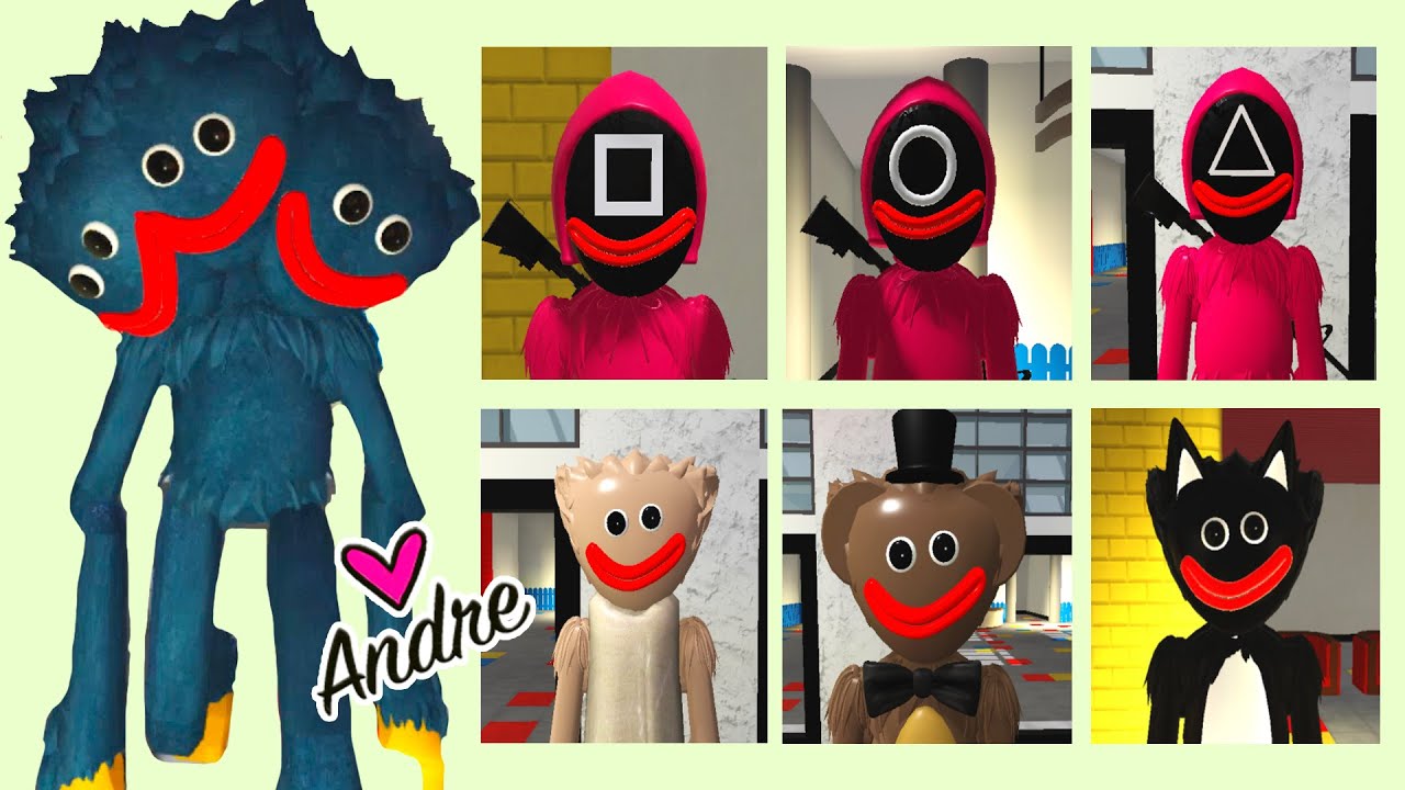 ADIVINA cuál no pude CONSEGUIR | NUEVOS HUGGY WUGGY en Poppy Playtime Morphs | Andre se hace gamer