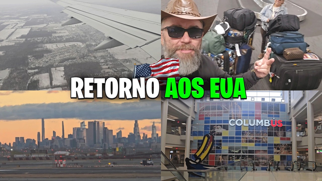RETORNO AOS EUA | DEPOIS DA VIAGEM AO BRASIL