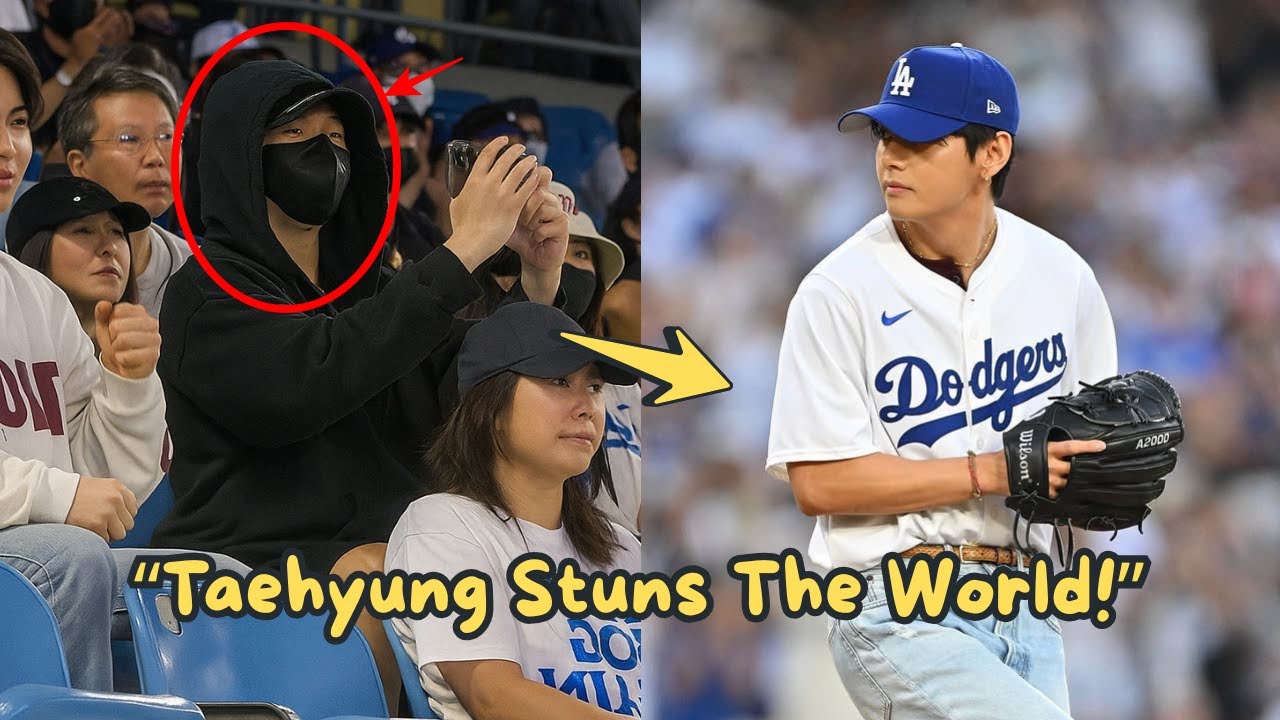 World-Shaking Moment! TAEHYUNG Shines at Dodger Stadium, Jungkook Makes a Shocking Move!