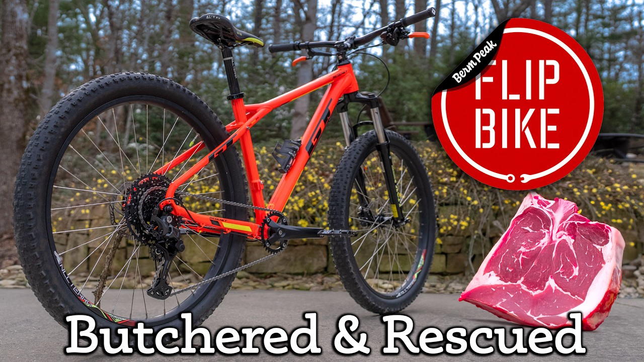 Восстановление дешевого Facebook GT - Flip Bike