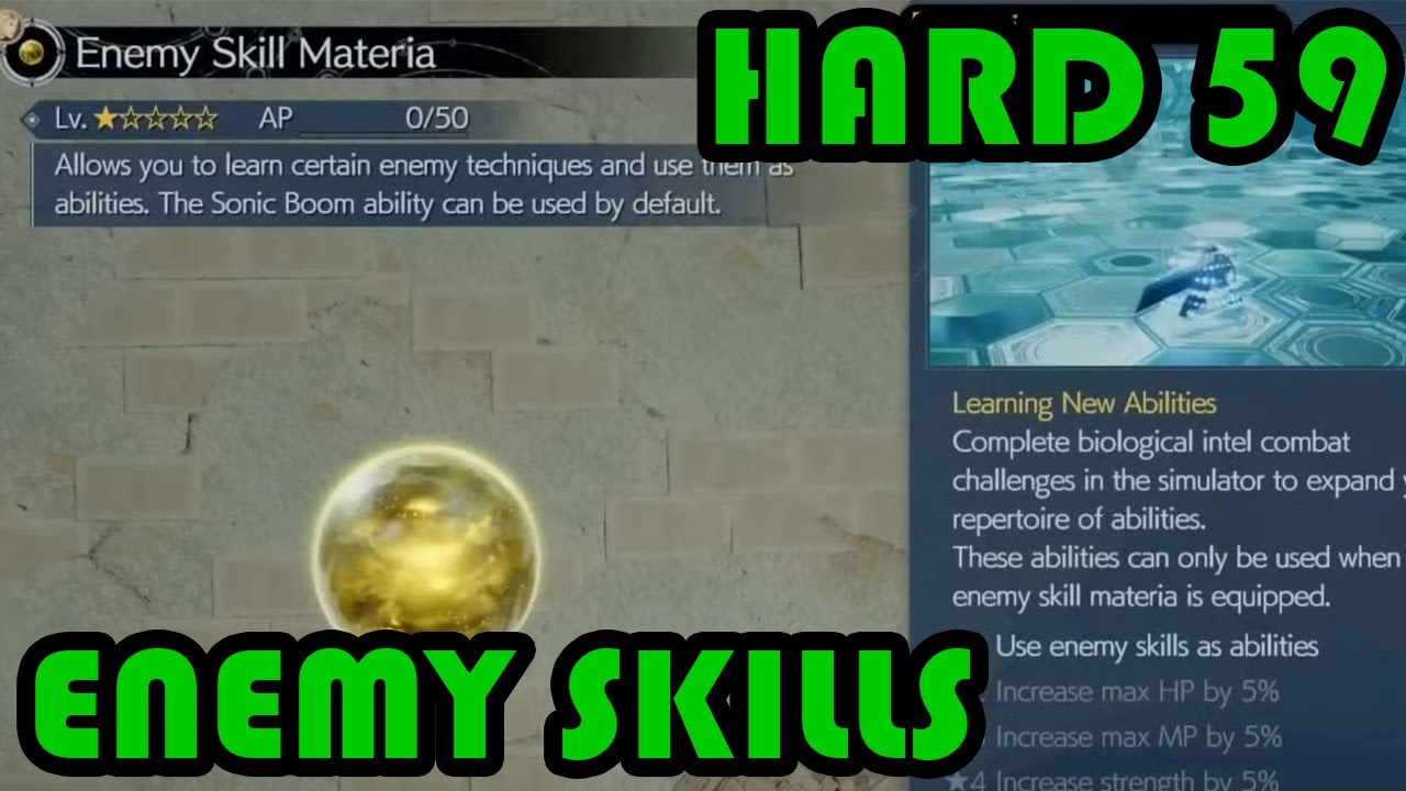 Using All Rebirth Enemy Skills! 