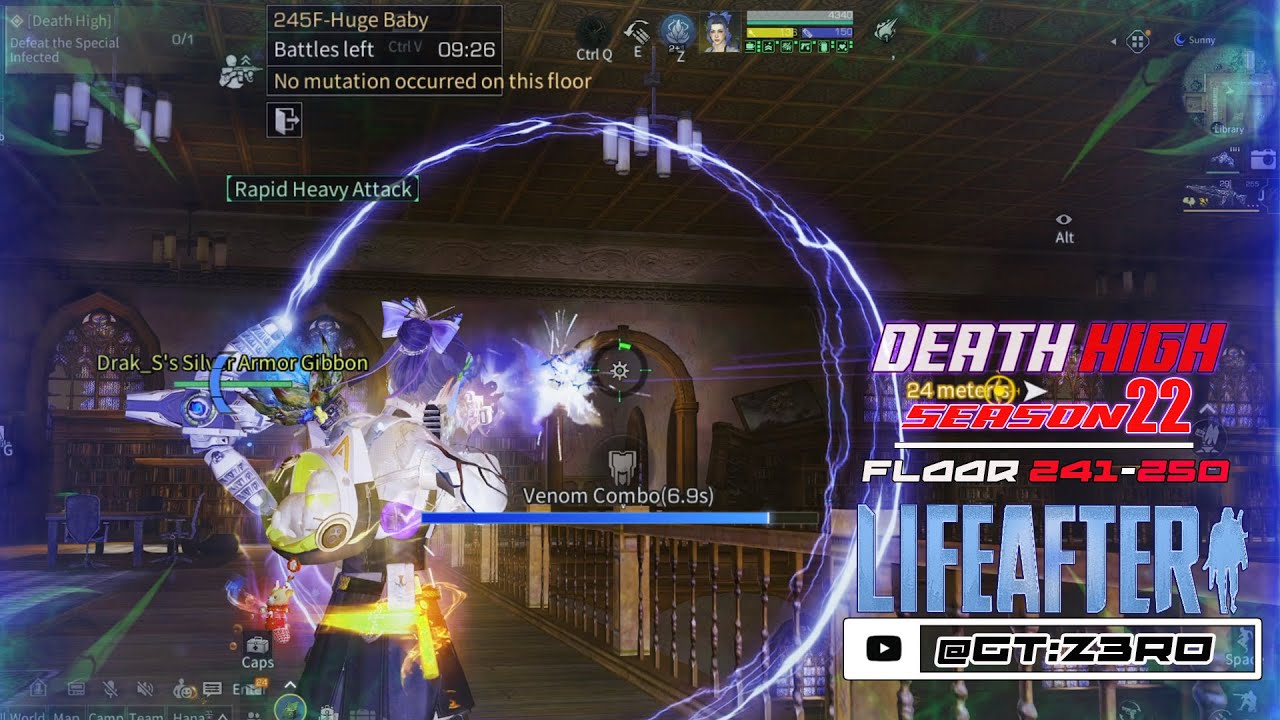 ☠️Death High Floor 241 - 250 || LIFEAFTER Death High  [Season 22]