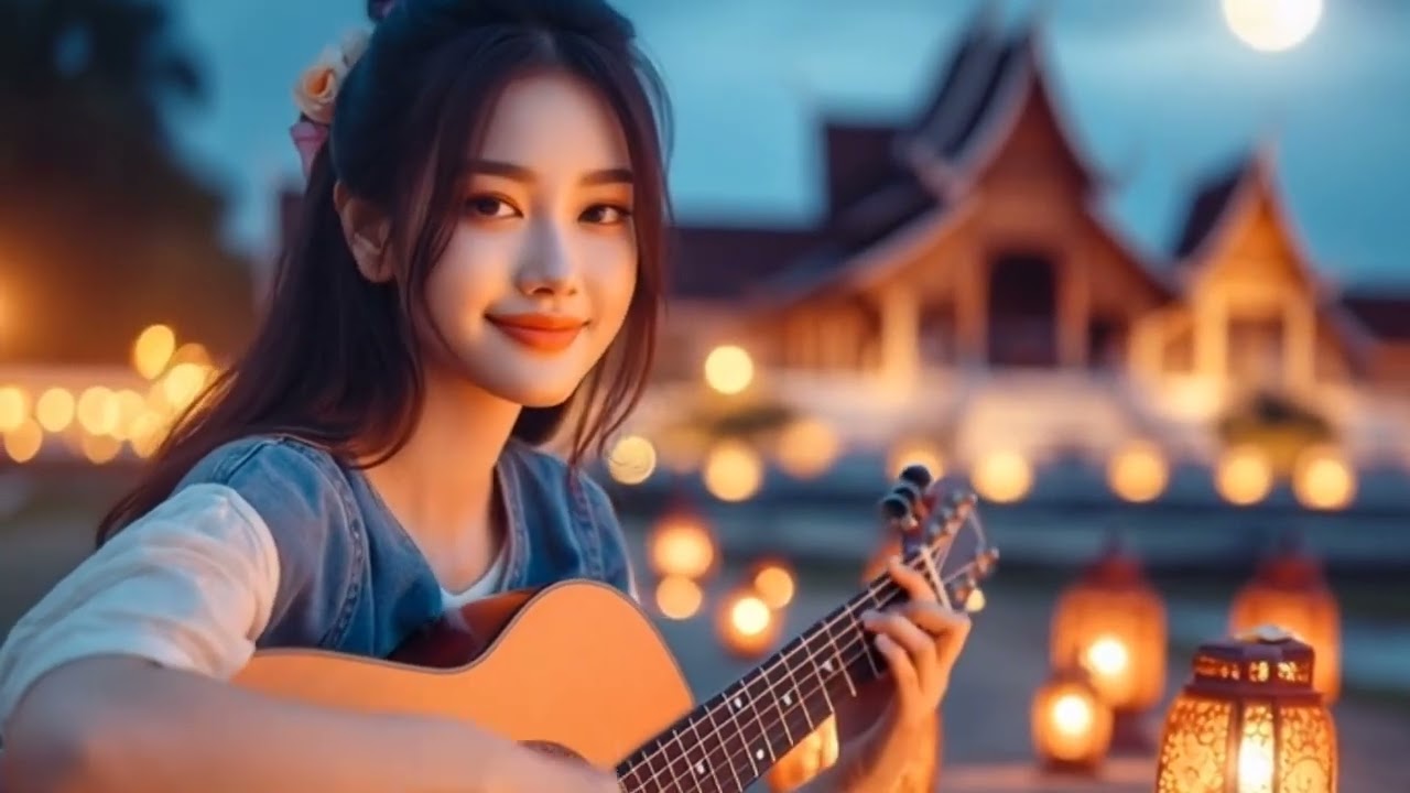 Magical Guitar Sounds from a Beautiful Girl