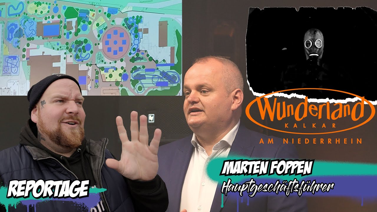 Das neue Wunderland Kalkar - Masterplan mit Achterbahnen und Halloween - Ride Review Reportage
