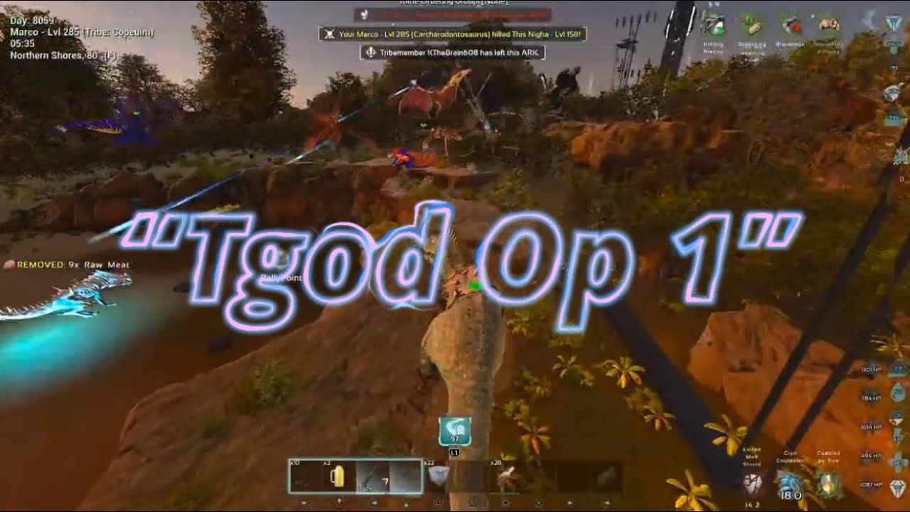 Tobi Tgod - “ Tgod OP 1 “ ARK ASA PvP Highlights #1 