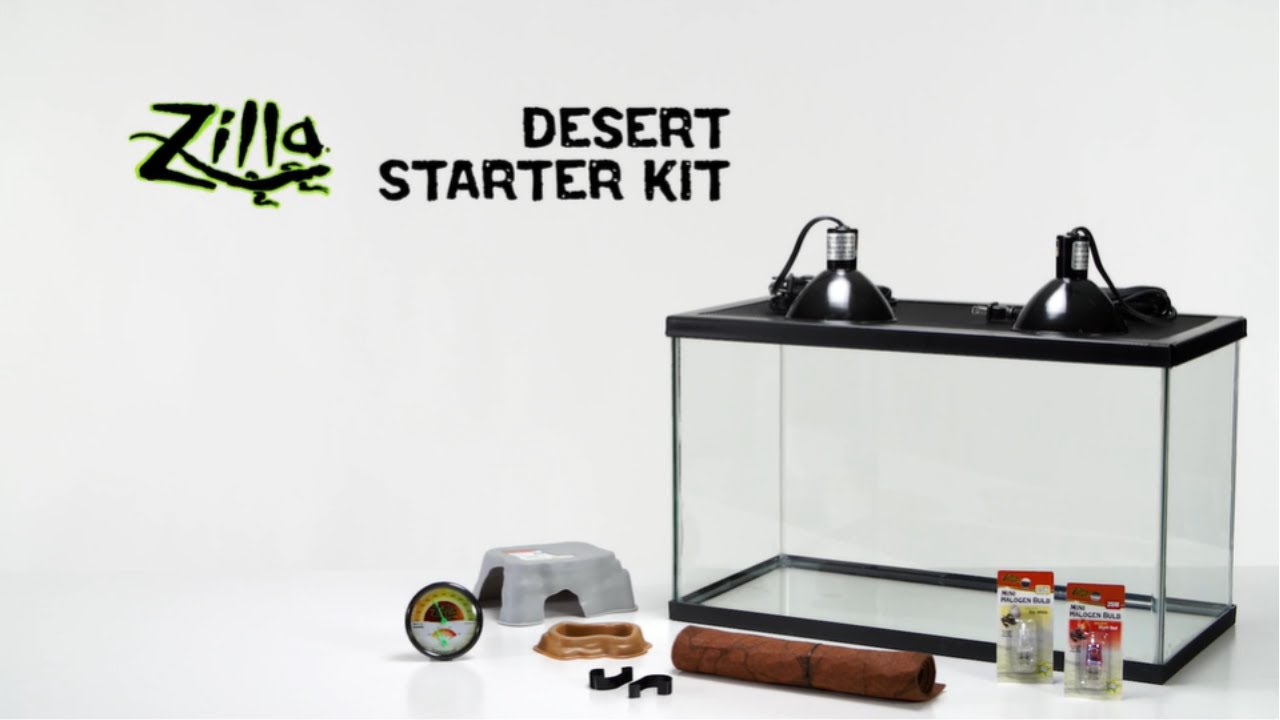 Zilla Desert Reptile Starter Kit
