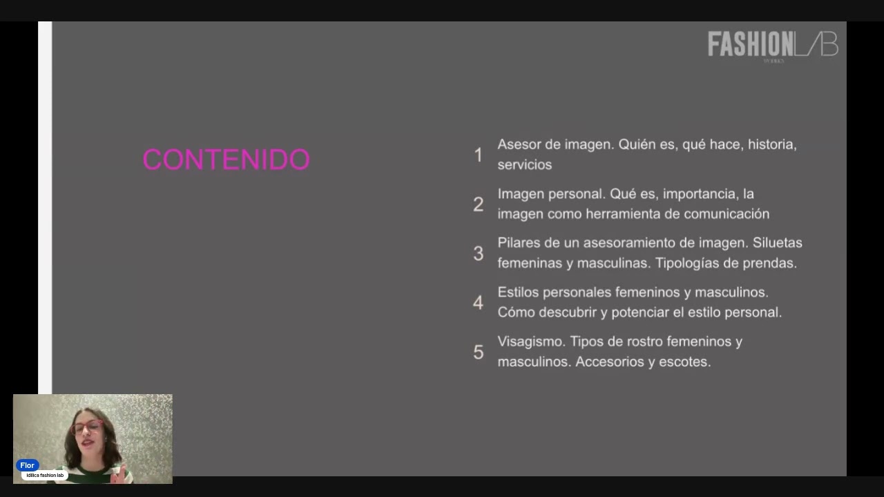 Asesoría de Imagen Tipos de Cuerpos  y rostros-  Clase 1 FashionLab