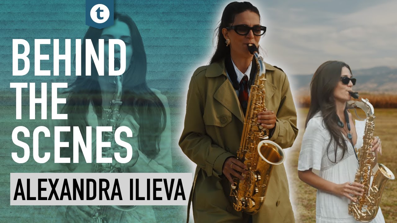 Behind Alexandra Ilieva's Incredible Saxophone Videos | Thomann