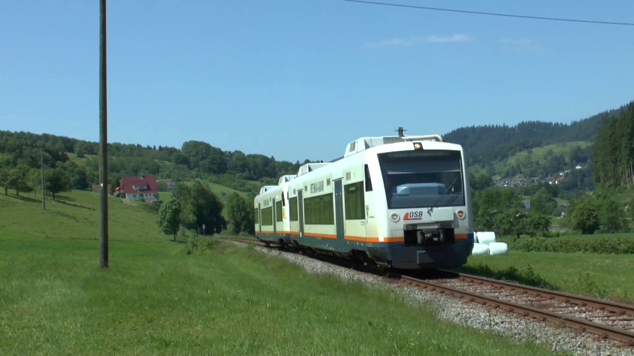 Renchtalbahn zwischen Oberkirch - Bad Griesbach