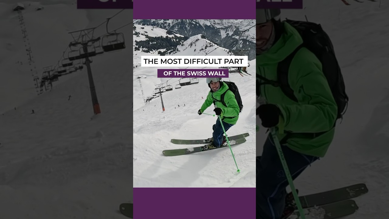 Who knows the feeling of looking down the Swiss Wall?