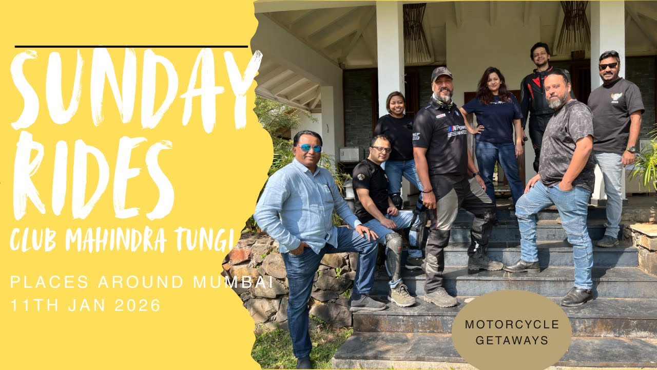 Sunday Rides Club Mahindra Tungi