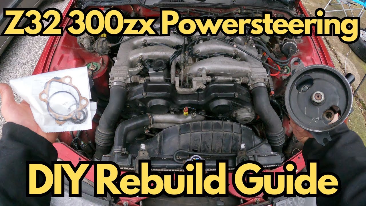 DIY Nissan 300zx NA PS Pump Rebuild Complete Walkthrough