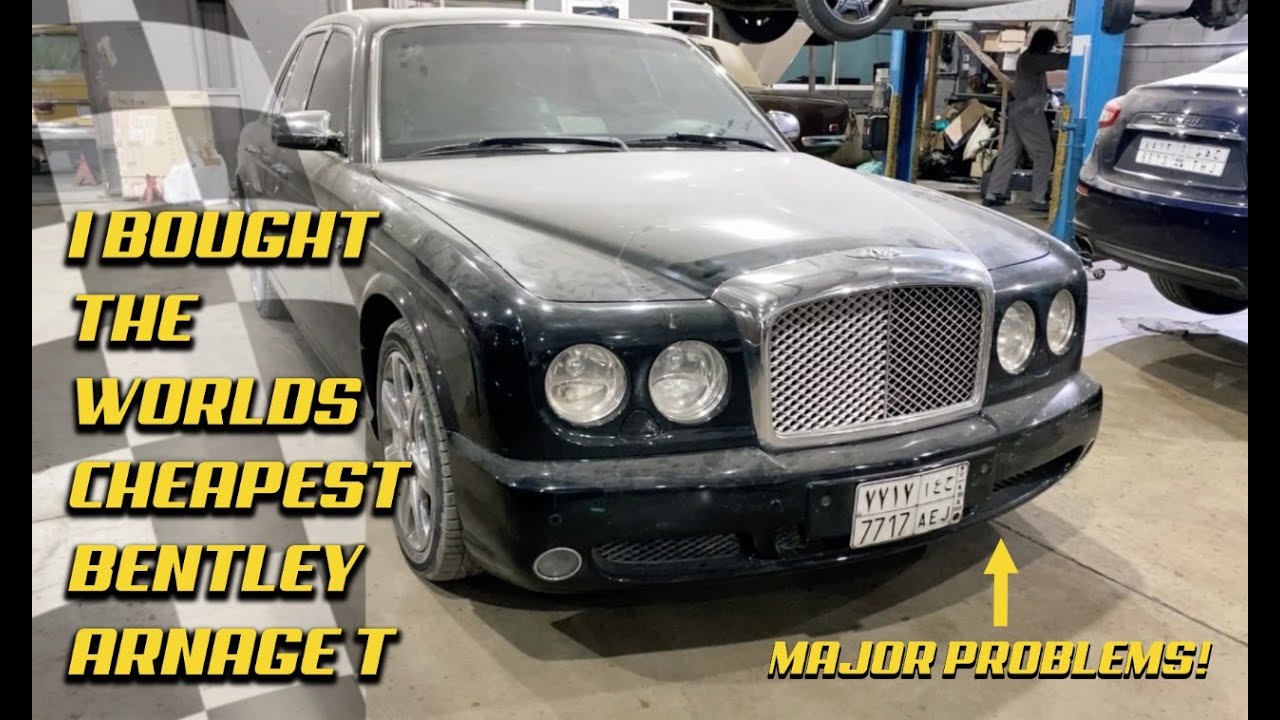 I bought the world's cheapest Bentley Arnage T + Parts Reveal! - PT2