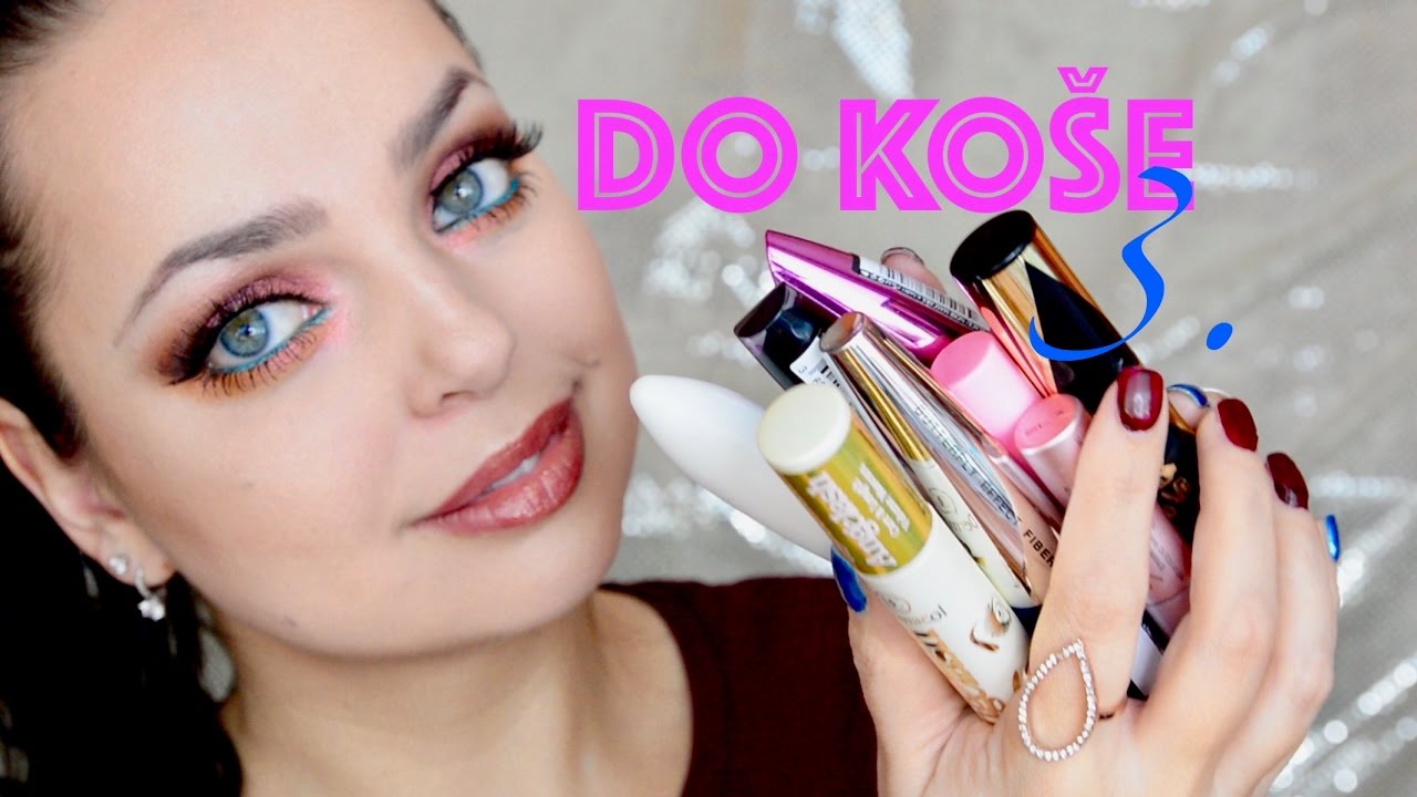 DO KOŠE 3 l recenze řasenky,pleť,dekorativka,Dermacol,Loreal,TooFaced,Bione