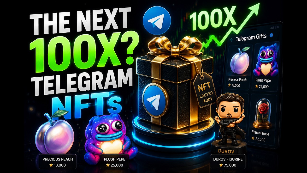 NFT-подарки в Telegram на блокчейне TON &mdash; скрытый тренд с потенциалом 100x, который еще никто не ...