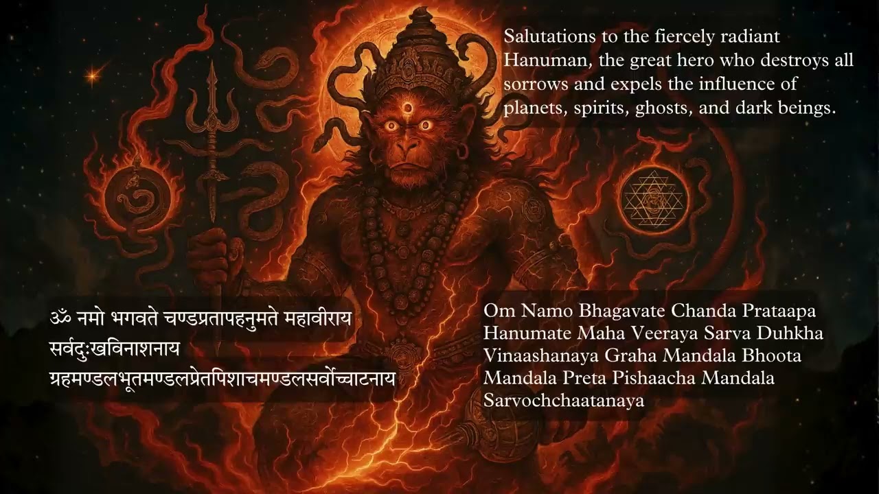 Langula Upanishad_ Tantric Hanuman Kavach  _ One of Last Resort against Negative Energies