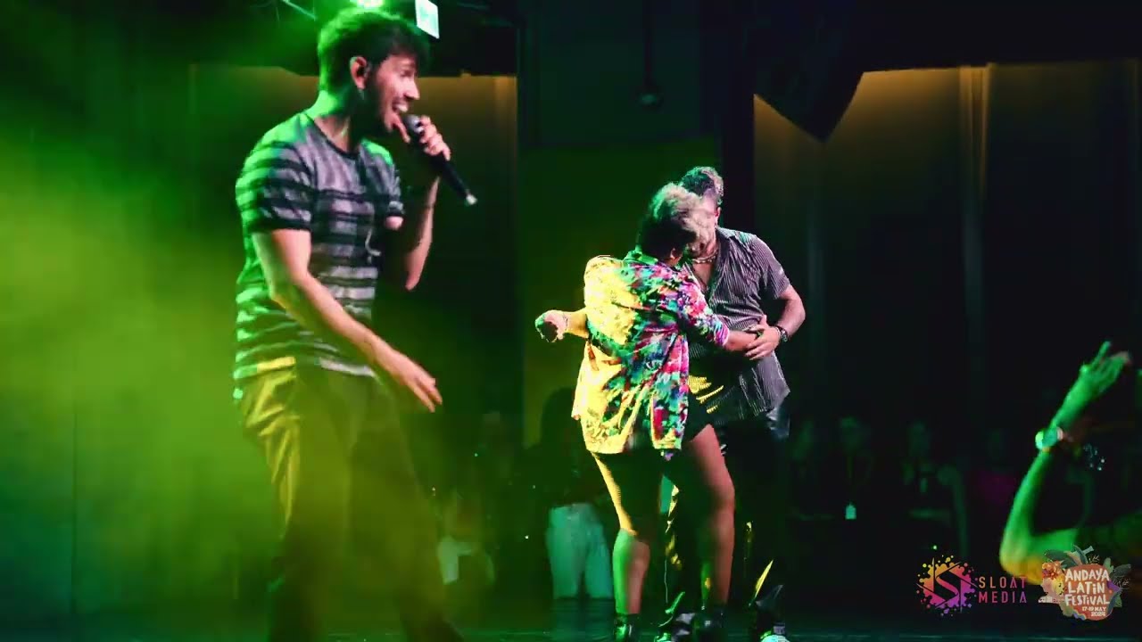 Dani J Concert with Carlos y Susan dancing Bachata at Andaya Latin Festival 2024