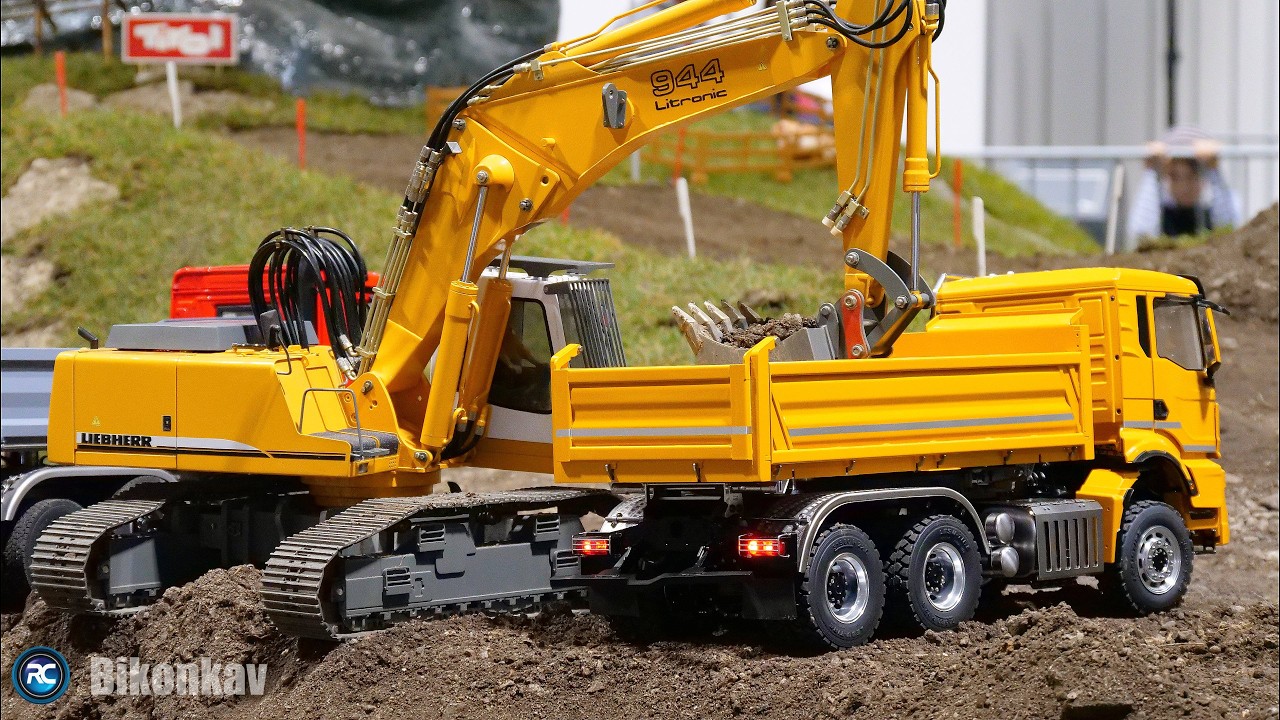 MEGA RC TRUCKS & CONSTRUCTION SITE ACTION! EXCAVATORS & TRACTORS AT WORK - MODELL LEBEN ERFURT 2026