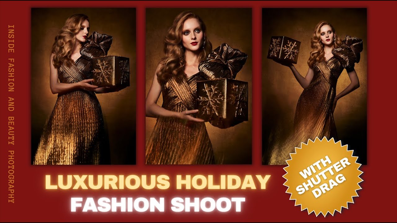 Luxurious Holiday Fashion Shoot | Inside Fashion and Beauty Photography with Lindsay Adler