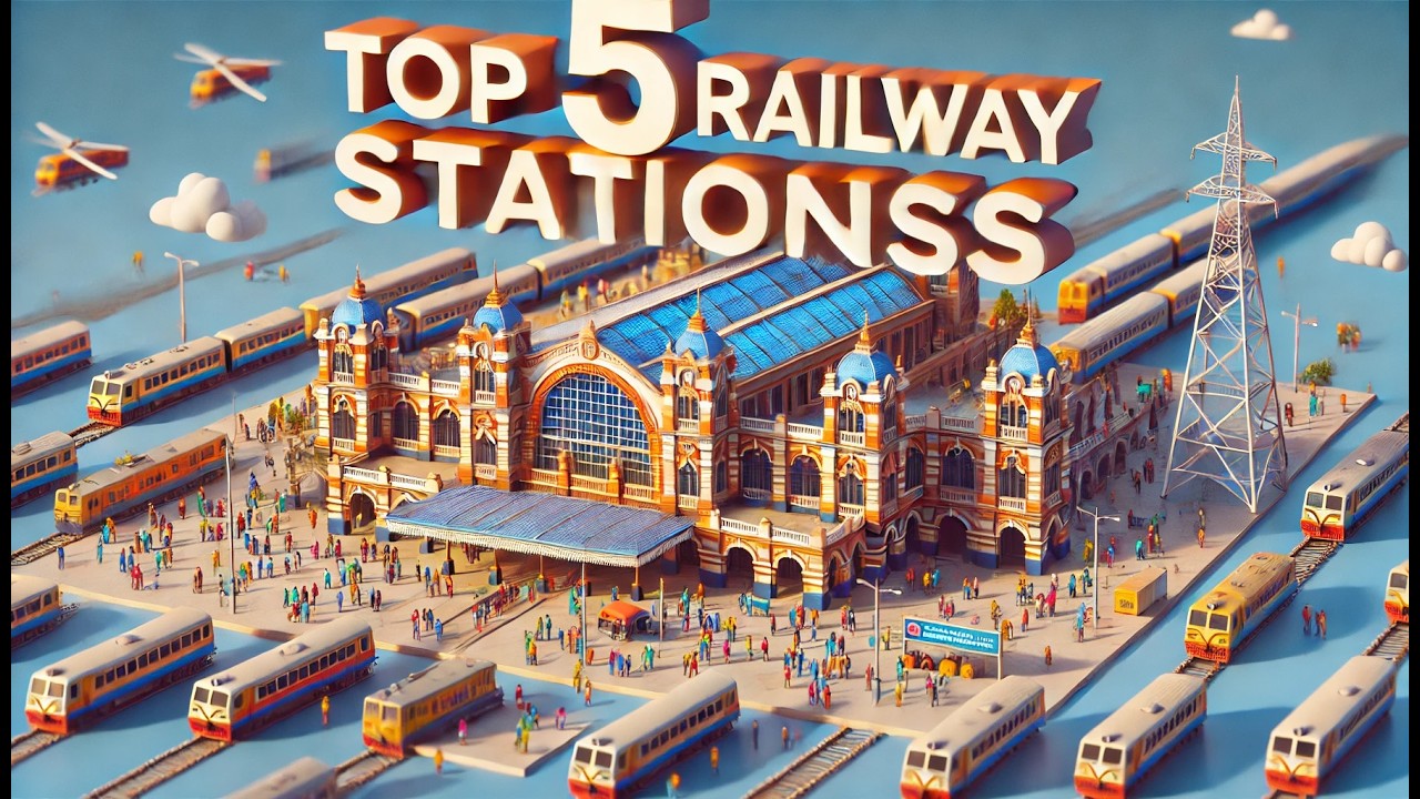 Top 5 Largest Railway Stations in India