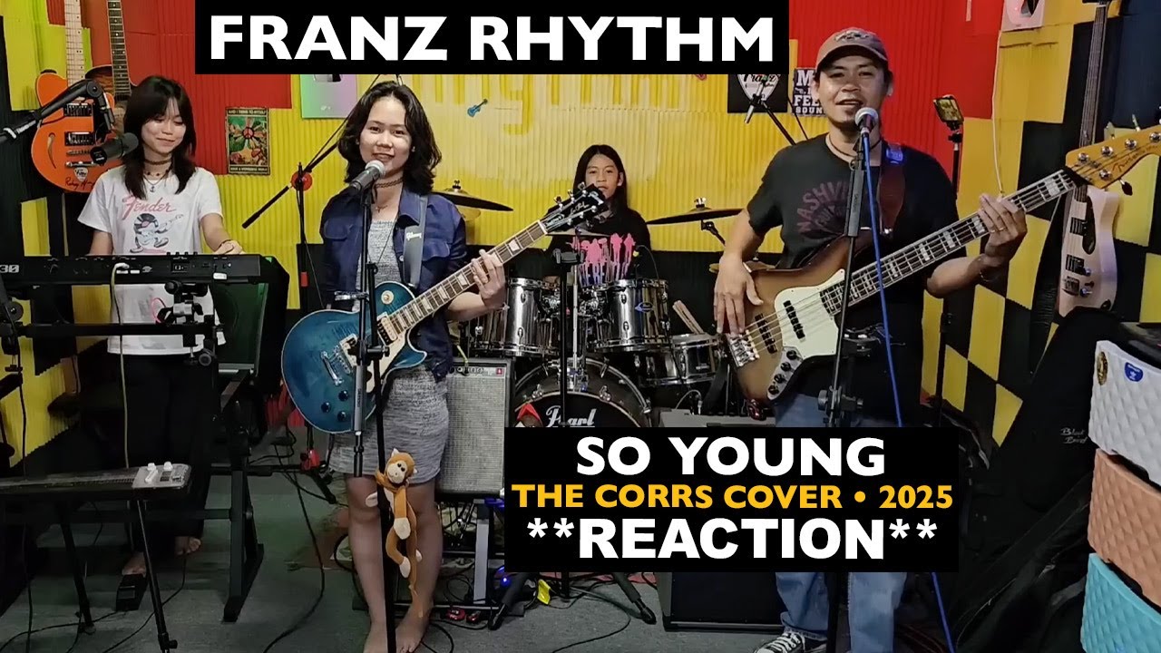 Musicians REACT to Franz Rhythm: So Young (The Corrs cover, 2025)