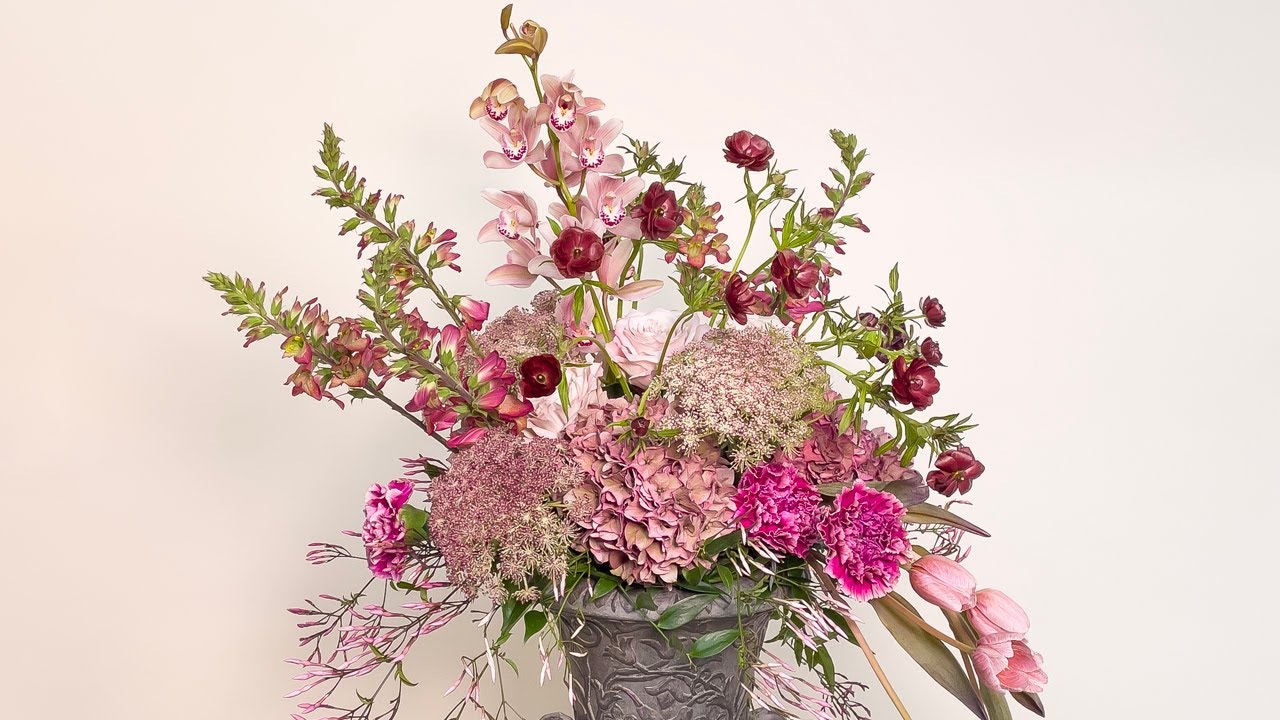 Summer Flower Urn