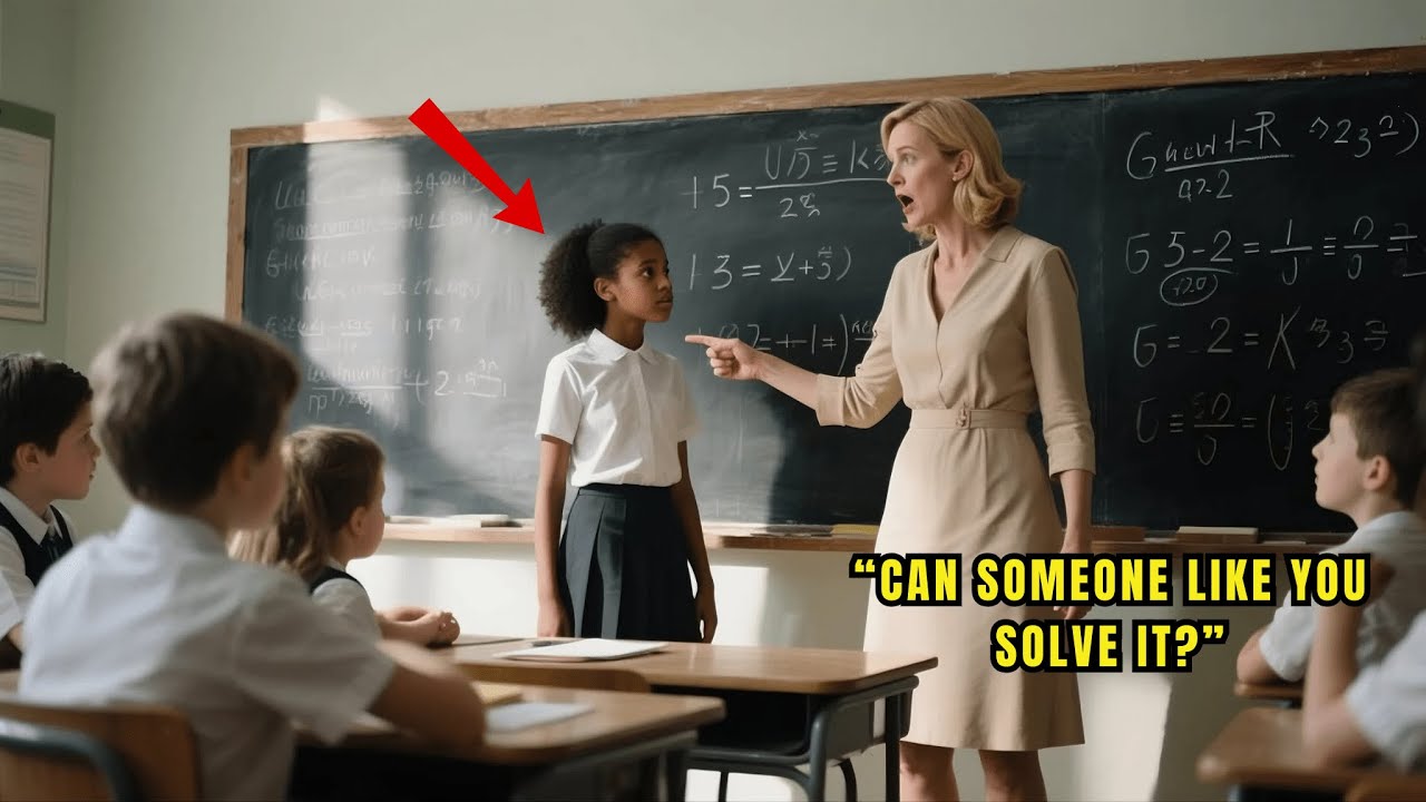 Black Student LOOKED DOWN in Math Class — Suddenly He SOLVED the UNSOLVED Formula!