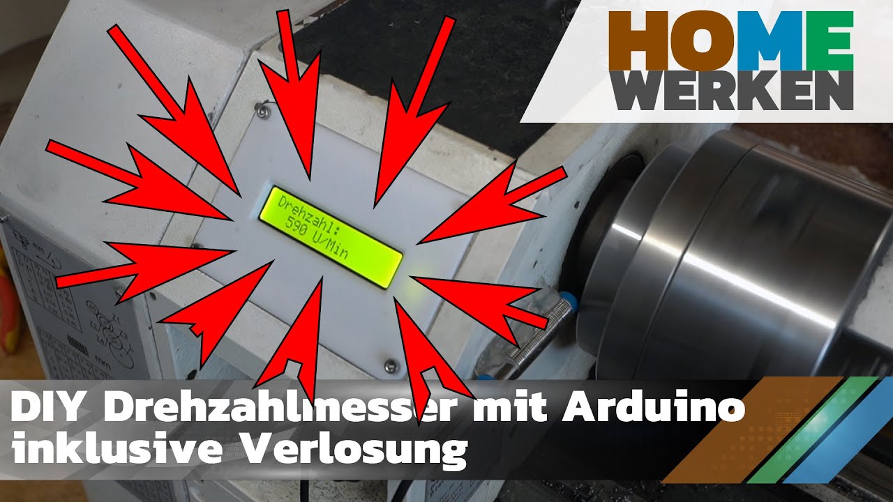 DIY Universal Arduino Drehzahlmesser mit Näherungssensor + Platinen Verlosung.