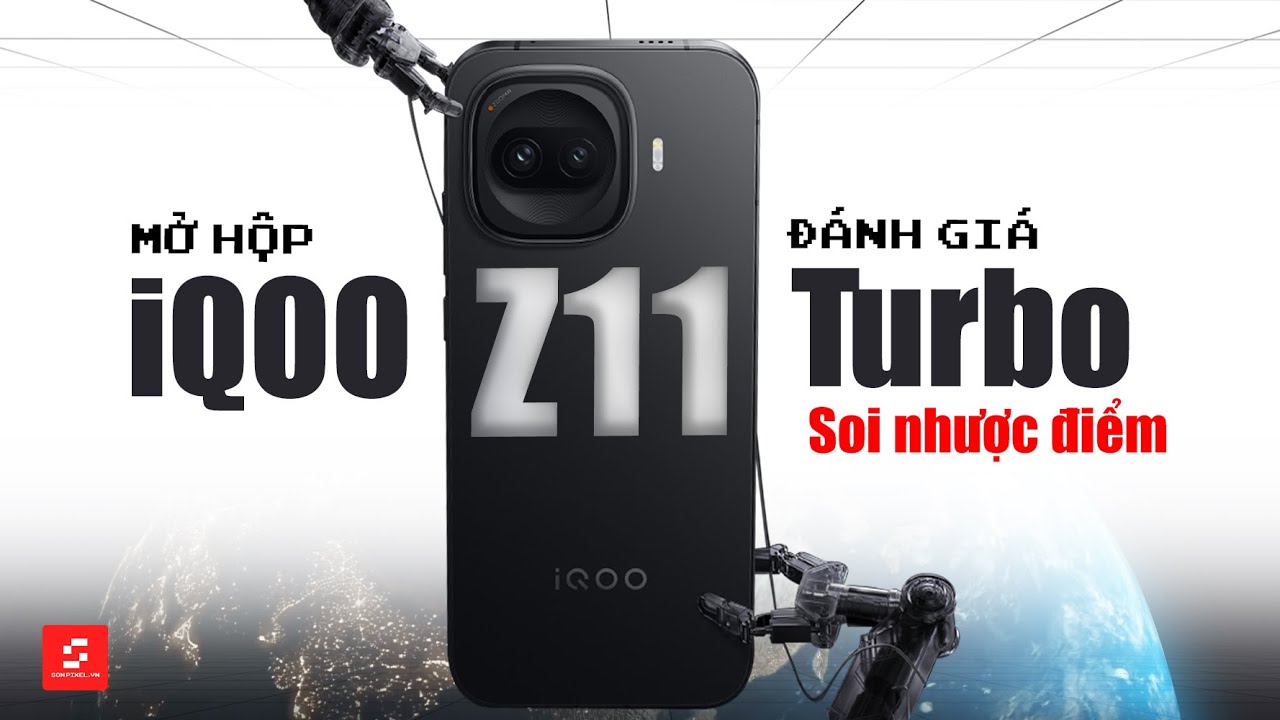 Mở Hộp & Đánh Giá kỹ iQOO Z11 Turbo đầu tiên VN: Săm soi NHƯỢC ĐIỂM ngay từ đầu để AE biết