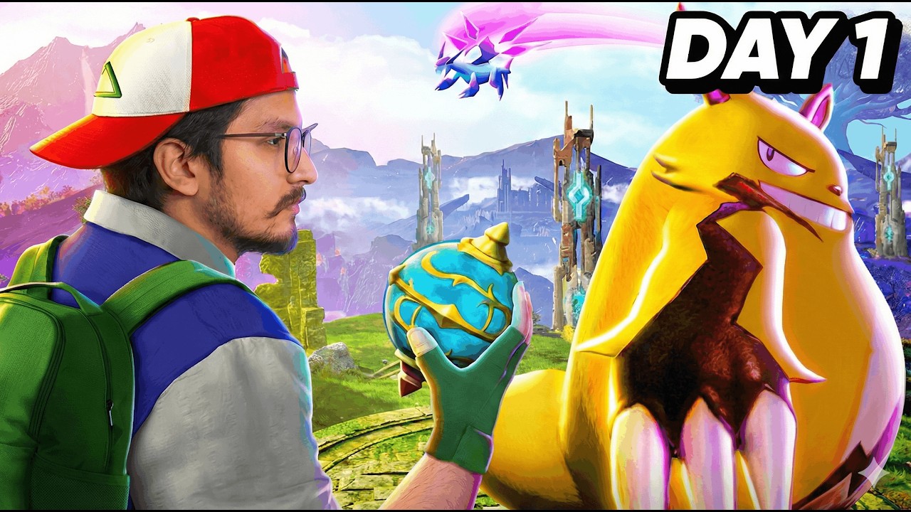 Day 1 palworld new Beginner - palworld live