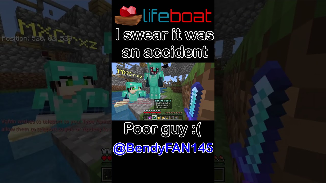 Poor guy :( | Minecraft Lifeboat Survival (SM7) MCPE/BE